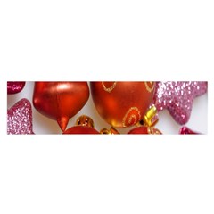 Christmas Decoration Star  3 Oblong Satin Scarf (16  X 60 ) by artworkshop