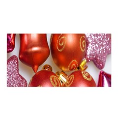 Christmas Decoration Star  3 Satin Wrap 35  X 70  by artworkshop