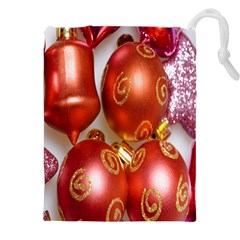 Christmas Decoration Star  3 Drawstring Pouch (4xl) by artworkshop