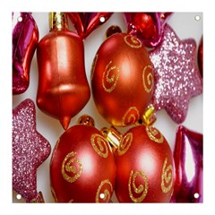 Christmas Decoration Star  3 Banner And Sign 3  X 3  by artworkshop