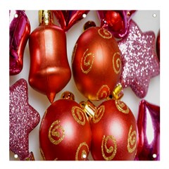 Christmas Decoration Star  3 Banner And Sign 4  X 4  by artworkshop