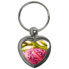 Christmas Decoration 7 Key Chain (heart) by artworkshop