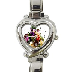 Christmas Decorations Heart Italian Charm Watch by artworkshop