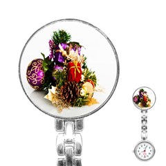 Christmas Decorations Stainless Steel Nurses Watch by artworkshop