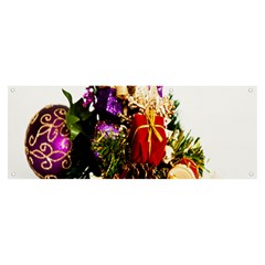 Christmas Decorations Banner And Sign 8  X 3  by artworkshop