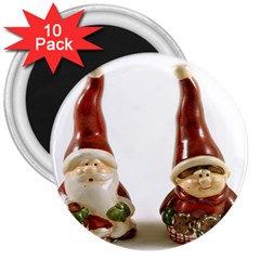 Christmas Figures 2 3  Magnets (10 Pack) 