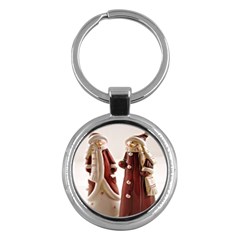 Christmas Figures 3 Key Chain (Round)