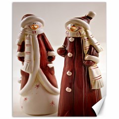 Christmas Figures 3 Canvas 16  x 20 