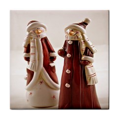 Christmas Figures 3 Face Towel