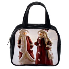 Christmas Figures 3 Classic Handbag (one Side) by artworkshop