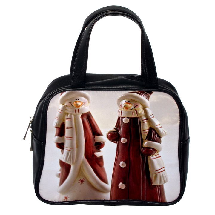 Christmas Figures 3 Classic Handbag (One Side)