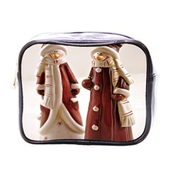 Christmas Figures 3 Mini Toiletries Bag (One Side)