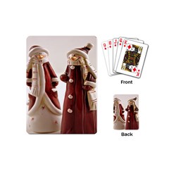 Christmas Figures 3 Playing Cards Single Design (mini)