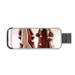 Christmas Figures 3 Portable USB Flash (Two Sides) Front