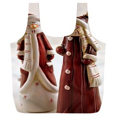 Christmas Figures 3 Full Print Recycle Bag (XXL)