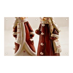 Christmas Figures 3 Banner And Sign 5  X 3  by artworkshop