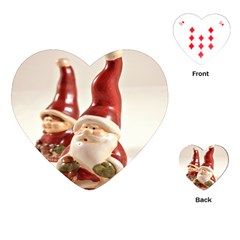 Christmas Figures4 Playing Cards Single Design (heart) by artworkshop