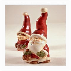 Christmas Figures4 Medium Glasses Cloth by artworkshop