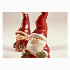 Christmas Figures4 Large Glasses Cloth by artworkshop