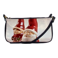 Christmas Figures4 Shoulder Clutch Bag by artworkshop