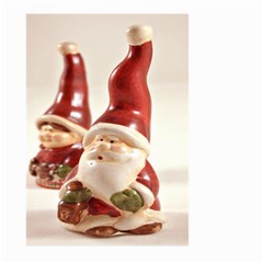 Christmas Figures4 Large Garden Flag (two Sides) by artworkshop