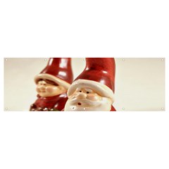 Christmas Figures4 Banner And Sign 12  X 4  by artworkshop