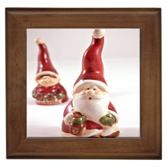 Christmas Figures 5 Framed Tile by artworkshop