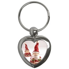 Christmas Figures 5 Key Chain (heart) by artworkshop