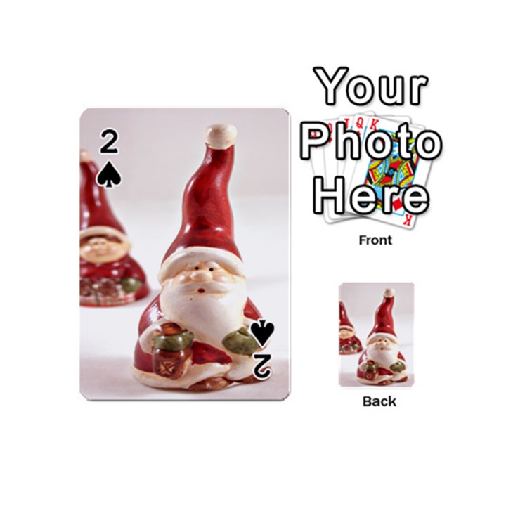 Christmas Figures 5 Playing Cards 54 Designs (Mini)