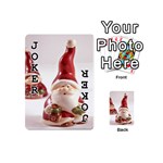 Christmas Figures 5 Playing Cards 54 Designs (Mini) Front - Joker1