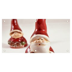 Christmas Figures 5 Banner And Sign 6  X 3  by artworkshop