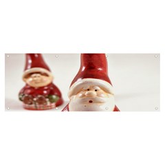 Christmas Figures 5 Banner And Sign 8  X 3  by artworkshop