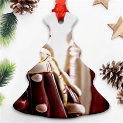 Christmas Figures 6 Christmas Tree Ornament (two Sides) by artworkshop