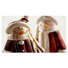 Christmas Figures 6 Banner And Sign 7  X 4  by artworkshop