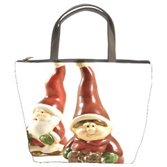 Christmas Figures 7 Bucket Bag by artworkshop