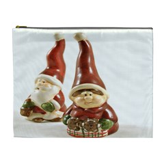 Christmas Figures 7 Cosmetic Bag (xl) by artworkshop