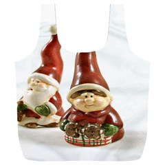 Christmas Figures 7 Full Print Recycle Bag (xxl) by artworkshop