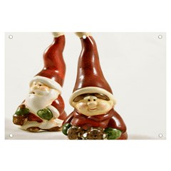 Christmas Figures 7 Banner And Sign 6  X 4  by artworkshop