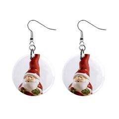 Christmas Figures 8 Mini Button Earrings by artworkshop