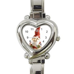 Christmas Figures 8 Heart Italian Charm Watch by artworkshop