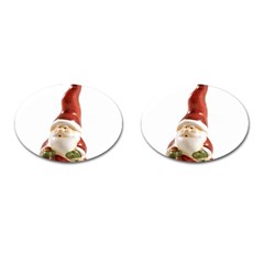 Christmas Figures 8 Cufflinks (oval) by artworkshop