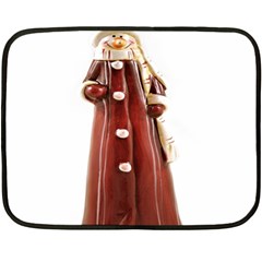 Christmas Figures 10 Double Sided Fleece Blanket (mini)  by artworkshop