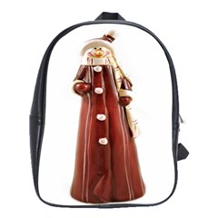 Christmas Figures 10 School Bag (large) by artworkshop