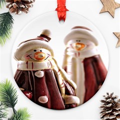 Christmas Figures 11 Ornament (Round)