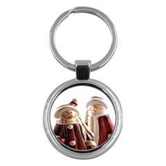 Christmas Figures 11 Key Chain (Round)