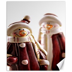 Christmas Figures 11 Canvas 8  x 10 