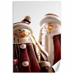 Christmas Figures 11 Canvas 24  X 36  by artworkshop