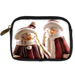 Christmas Figures 11 Digital Camera Leather Case