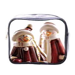 Christmas Figures 11 Mini Toiletries Bag (one Side) by artworkshop