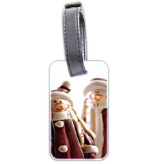 Christmas Figures 11 Luggage Tag (two sides)